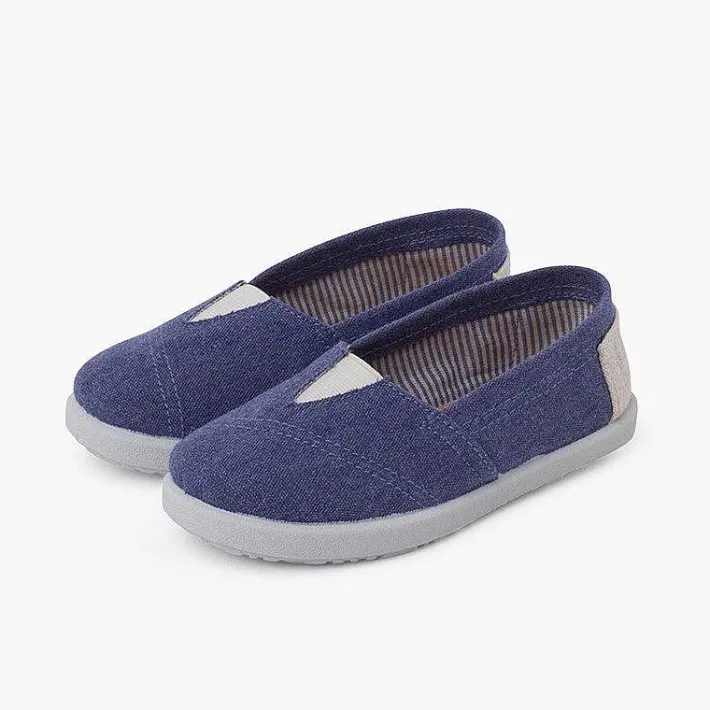 Zapatillas<Pisamonas Zapatillas Lona Elastico Detalle Talon