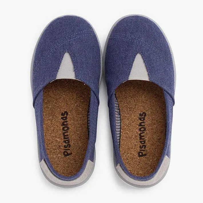 Zapatillas<Pisamonas Zapatillas Lona Elastico Detalle Talon