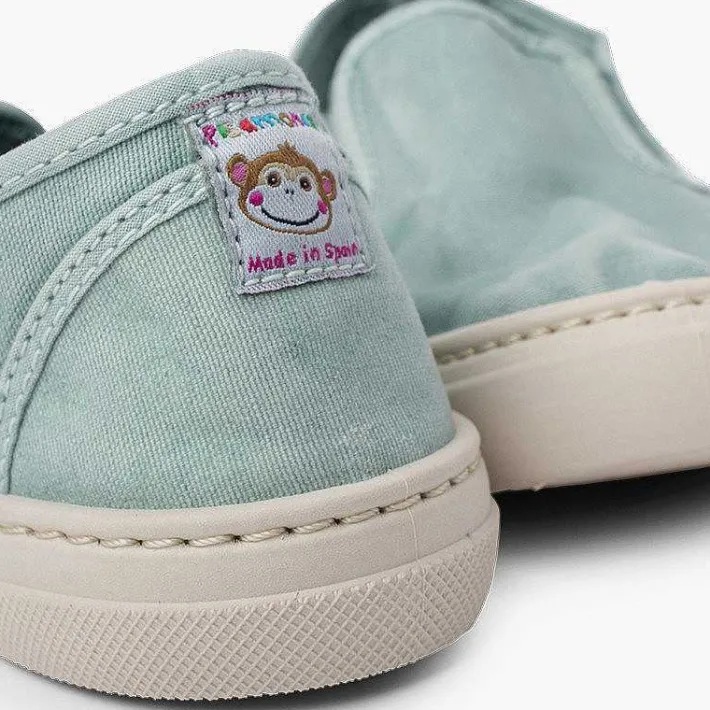 Zapatillas<Pisamonas Zapatillas Lona Lavada Elastico Lateral