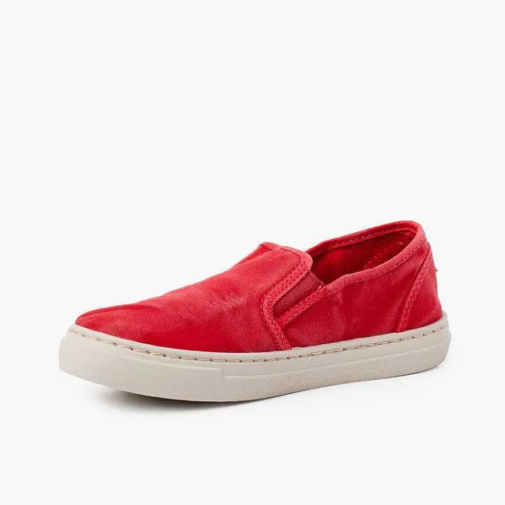 Zapatillas<Pisamonas Zapatillas Lona Lavada Elastico Lateral