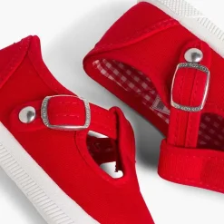Zapatillas<Pisamonas Zapatillas Lona Niños Puntera Goma Tipo Pepitos