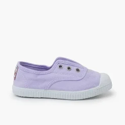 Zapatillas<Pisamonas Zapatillas Lona Punta Goma Sin Cordones