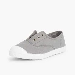 Zapatillas<Pisamonas Zapatillas Lona Punta Goma Sin Cordones