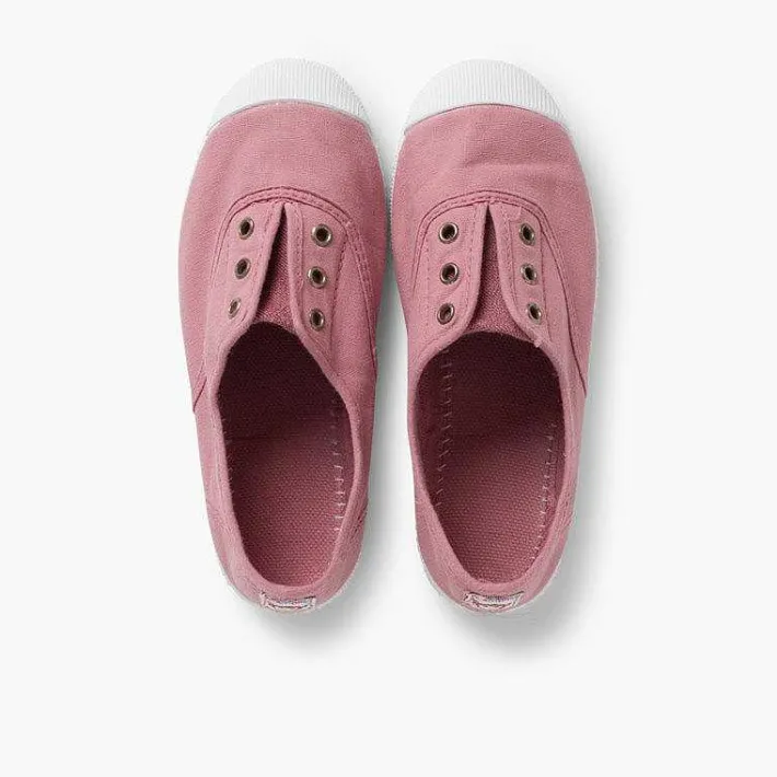 Zapatillas<Pisamonas Zapatillas Lona Punta Goma Sin Cordones