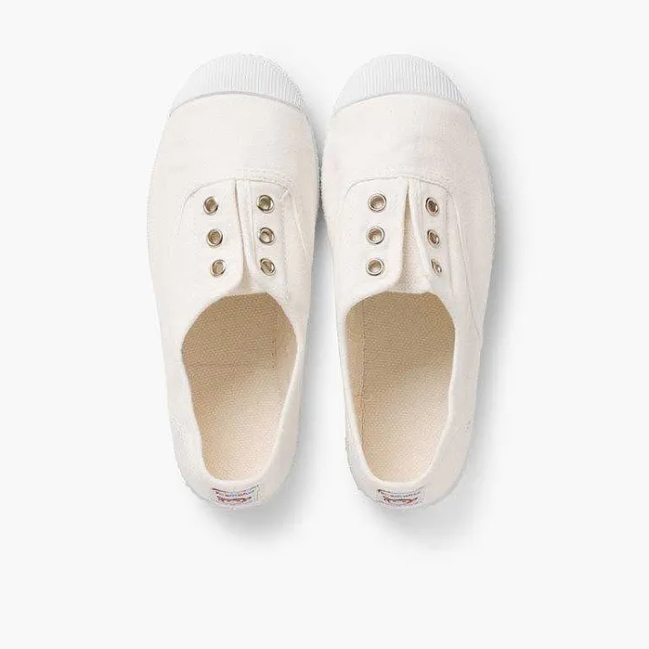 Zapatillas<Pisamonas Zapatillas Lona Punta Goma Sin Cordones