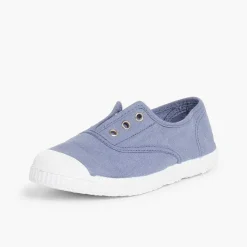 Zapatillas<Pisamonas Zapatillas Lona Punta Goma Sin Cordones