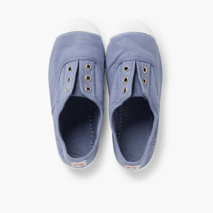 Zapatillas<Pisamonas Zapatillas Lona Punta Goma Sin Cordones