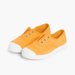 Zapatillas<Pisamonas Zapatillas Lona Punta Goma Sin Cordones