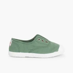 Zapatillas<Pisamonas Zapatillas Lona Punta Goma Sin Cordones