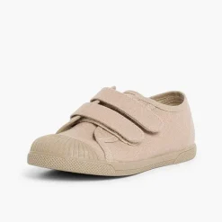 Zapatillas<Pisamonas Zapatillas Lona Puntera Goma Dos Cinta Adhesiva