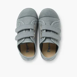 Zapatillas<Pisamonas Zapatillas Lona Puntera Goma Dos Cinta Adhesiva