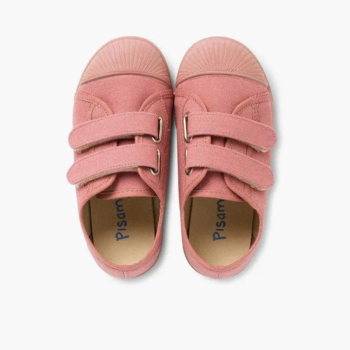 Zapatillas<Pisamonas Zapatillas Lona Puntera Goma Dos Cinta Adhesiva
