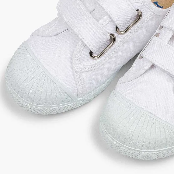 Zapatillas<Pisamonas Zapatillas Lona Puntera Goma Dos Cinta Adhesiva