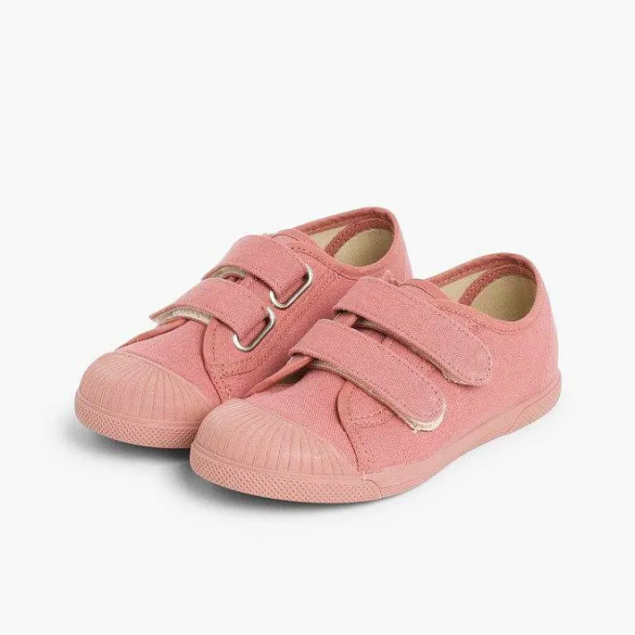 Zapatillas<Pisamonas Zapatillas Lona Puntera Goma Dos Cinta Adhesiva