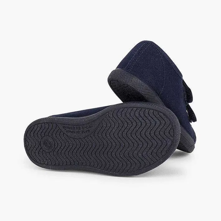 Zapatillas<Pisamonas Zapatillas Lona Puntera Goma Dos Cinta Adhesiva