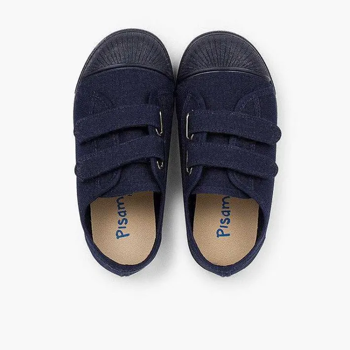 Zapatillas<Pisamonas Zapatillas Lona Puntera Goma Dos Cinta Adhesiva