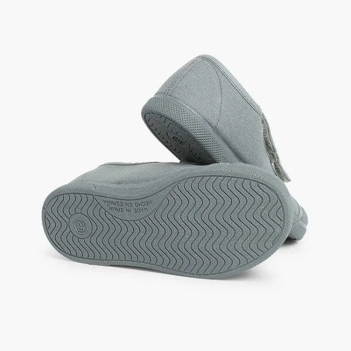 Zapatillas<Pisamonas Zapatillas Lona Puntera Goma Dos Cinta Adhesiva