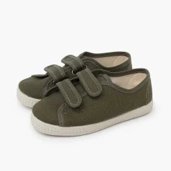 Zapatillas<Pisamonas Zapatillas Lona Reciclada Rpet Tiras Adherentes