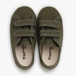 Zapatillas<Pisamonas Zapatillas Lona Reciclada Rpet Tiras Adherentes