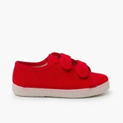 Zapatillas<Pisamonas Zapatillas Lona Reciclada Rpet Tiras Adherentes