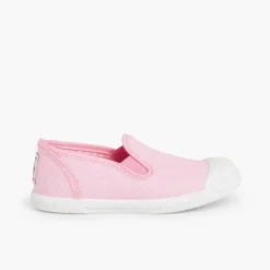 Zapatillas<Pisamonas Zapatillas Lona Sin Cordones Con Elasticos Laterales