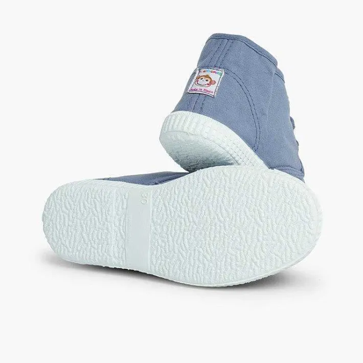 Zapatillas<Pisamonas Zapatillas Lona Tipo Bota Con Cordones