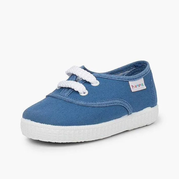 Zapatos Colegiales<Pisamonas Zapatillas Niños De Cordones