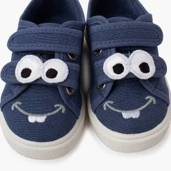Zapatillas<Pisamonas Zapatillas Ojitos Doble Cierre Adherente Color Azul