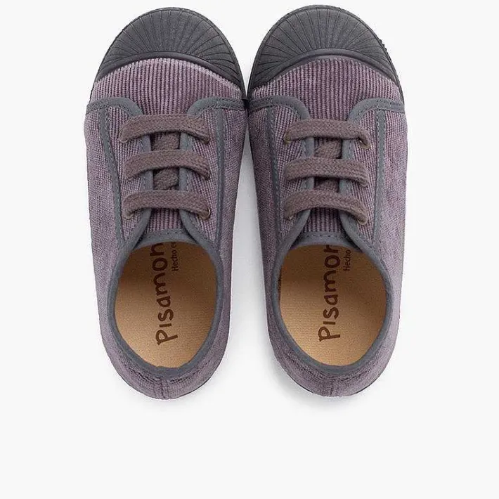 Zapatillas<Pisamonas Zapatillas Pana Puntera Goma Niños