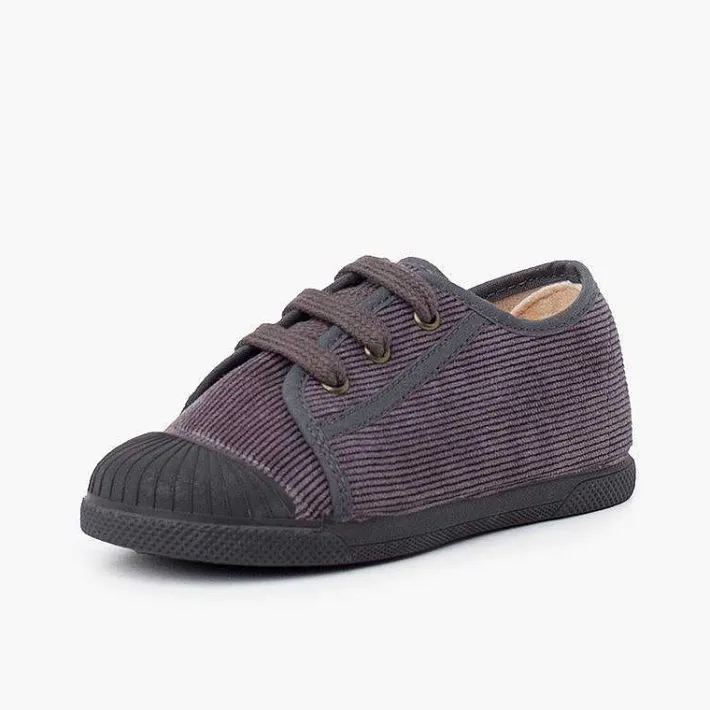 Zapatillas<Pisamonas Zapatillas Pana Puntera Goma Niños