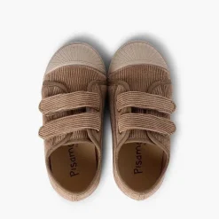 Zapatillas<Pisamonas Zapatillas Pana Puntera Goma Y Doble Cierre