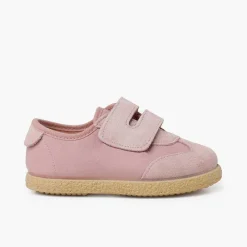 Zapatillas<Pisamonas Zapatillas Serraje Y Piel Gante