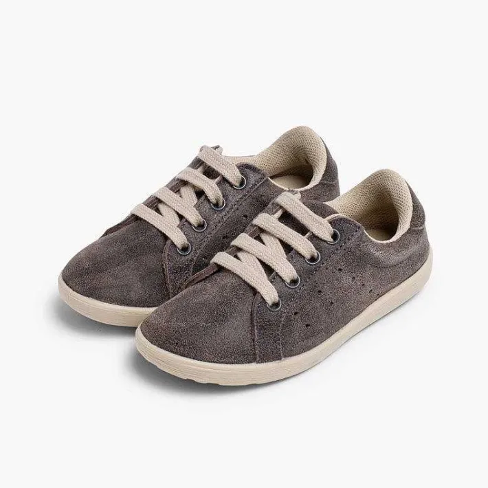 Zapatillas<Pisamonas Zapatillas Sneakers Para Niños Serraje Color Gris