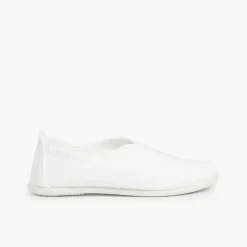 Zapatos Colegiales<Pisamonas Zapatillas Tela Gimnasia