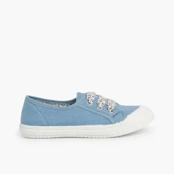 Zapatillas<Pisamonas Zapatillas Tela Punta Goma Cordones