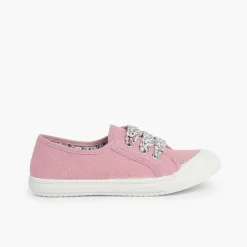 Zapatillas<Pisamonas Zapatillas Tela Punta Goma Cordones