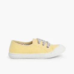 Zapatillas<Pisamonas Zapatillas Tela Punta Goma Cordones