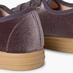 Zapatillas<Pisamonas Zapatillas Terciopelo Cordones Suela Ancha Niños