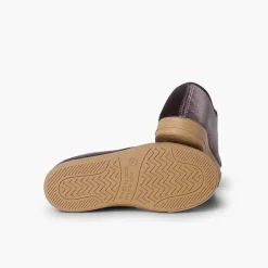 Zapatillas<Pisamonas Zapatillas Terciopelo Cordones Suela Ancha Niños