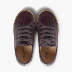 Zapatillas<Pisamonas Zapatillas Terciopelo Cordones Suela Ancha Niños