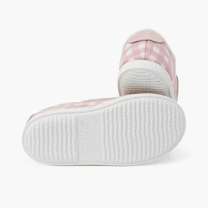 Zapatillas<Pisamonas Zapatillas Vichy Y Serraje Tira Adherente Doble