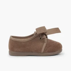 Blucher<Pisamonas Zapatito Niños Tipo Blucher Con Lazo Y Picados