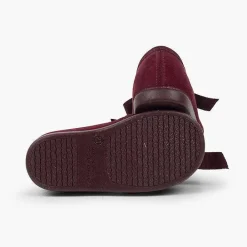 Blucher<Pisamonas Zapatito Niños Tipo Blucher Con Lazo Y Picados