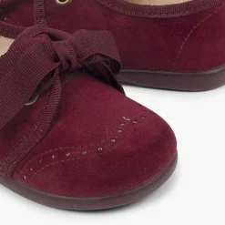 Blucher<Pisamonas Zapatito Niños Tipo Blucher Con Lazo Y Picados