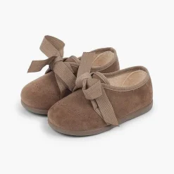 Blucher<Pisamonas Zapatito Niños Tipo Blucher Con Lazo Y Picados