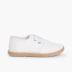 Zapatos Comunión<Pisamonas Zapato Blucher Piso Alpargata Efecto Raso