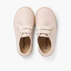 Zapatos Comunión<Pisamonas Zapato Blucher Piso Alpargata Efecto Raso