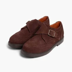 Zapatos Colegiales<Pisamonas Zapato Blucher Serraje Hebilla