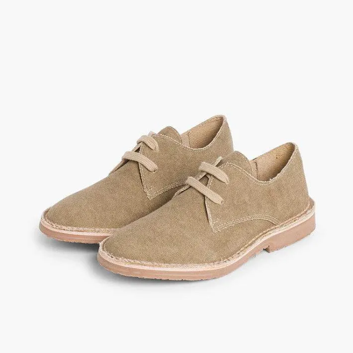 Zapatos Blucher<Pisamonas Zapato Blucher Tela De Saco