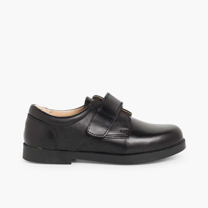 Zapatos Colegiales<Pisamonas Zapato Colegial Escolares Niño Tira Adherente